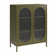 Luna 39.96'' Tall Accent Cabinet with Fluted Glass