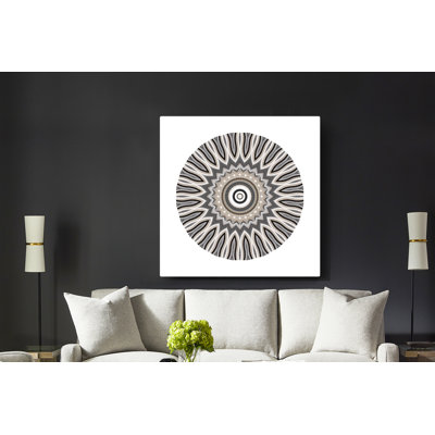 " Mandala Circle 167 " Painting Print