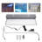 24'' Waterfall Pool Fountain 7 Color LED With Remote Swimming Pool Decor Garden Pond Water Feature for Outdoor