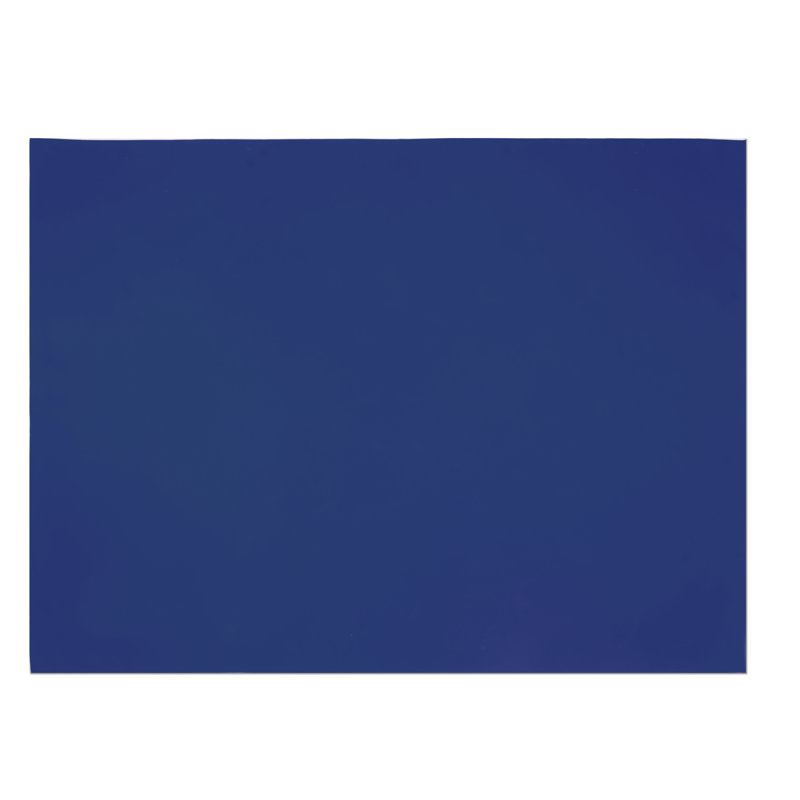 Panama Rectangular Solid Colour Tablecloth, 140cm W x 240cm L, Blue