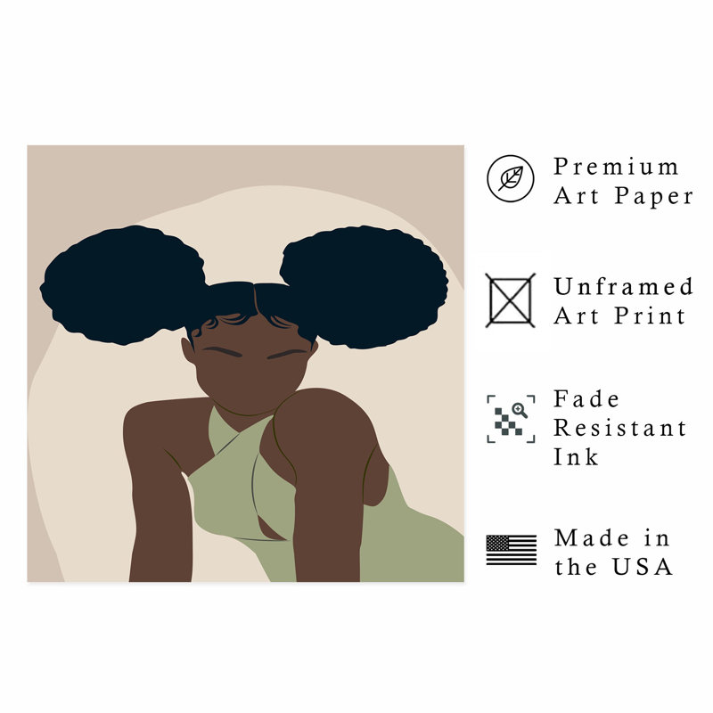 «People and Portraits Boss Babe», reproduction d'art sans cadre