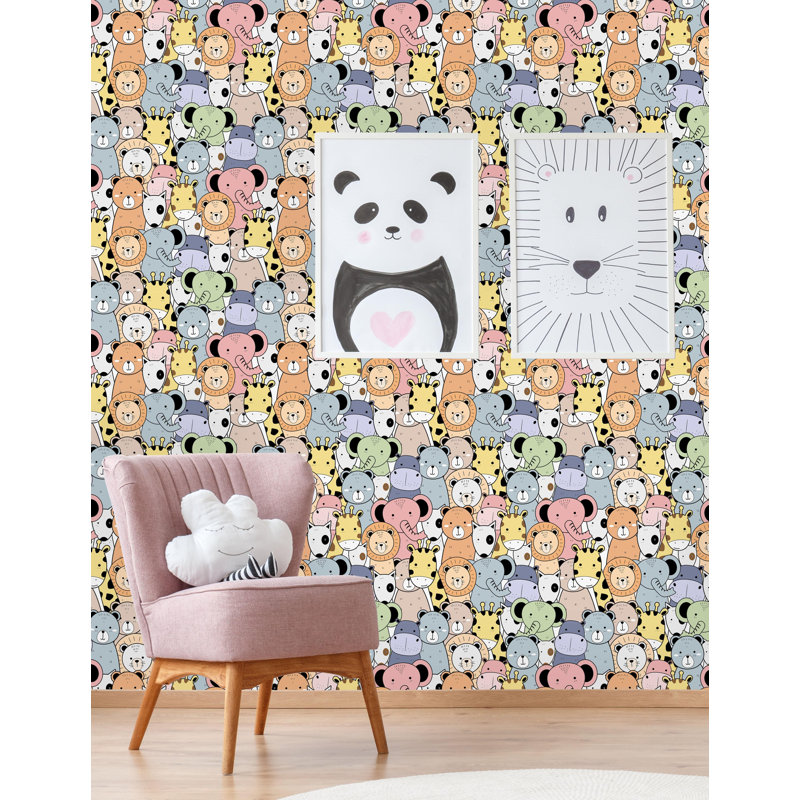 Rouleau de papier peint adhésif Dorfman, L 10,42 po x l 25 po