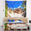 Tapisserie panoramique rocky tropical beach Landscape-28502921