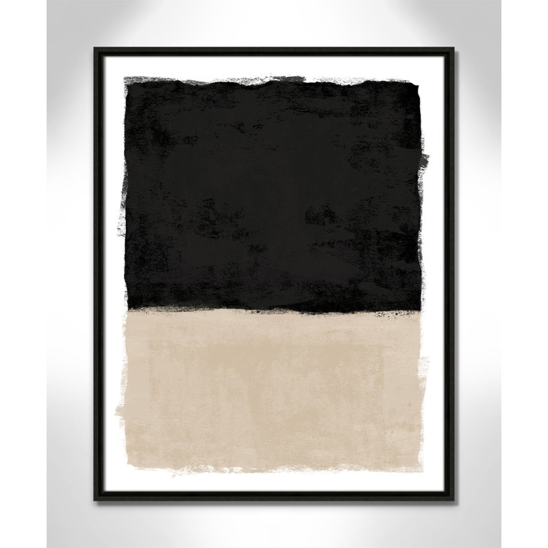 Moonlight I Print by Natalie Carpentieri, 23.5'' W x 29.5'' H, Espresso Floater