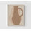 «Medina I» par Marrakech, très grande classe de poterie, impression d'affiche en céramique brune, décoration murale maison de ton terre, idée de décoration Studio d'art