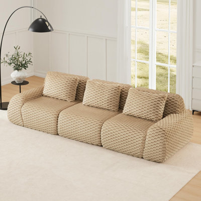 Canapé modulaire moderne 114 po pour salon