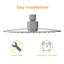 Full/Standard Adjustable Shower Head