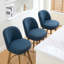 Tabouret de comptoir pivotant 26 po 3PCS avec structure en bois massif et dossier moyen-1047842985-1047842986