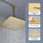 Rain Fixed Shower Head 2.0 GPM GPM-90695555