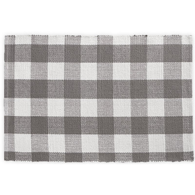 Skookum Farmhouse Living Buffalo Check Kitchen Rug