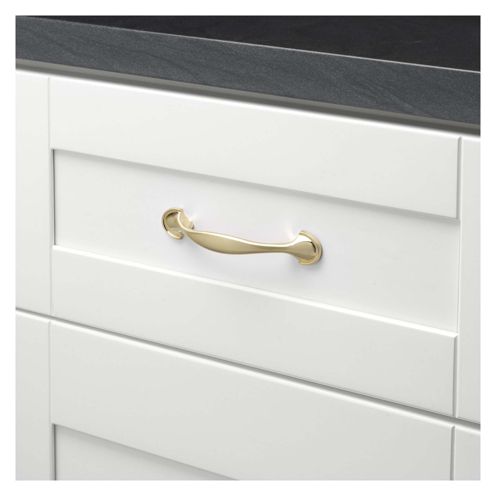 3" Center to Center Arch Pull Multipack, Champagne Gold
