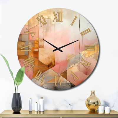 Christino - Abstract Cubism Wall Clock