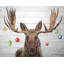Napperon Rustic Moose Christmas