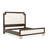 Belmont Place King Upholstered Bed - Cream/Espresso-93331251