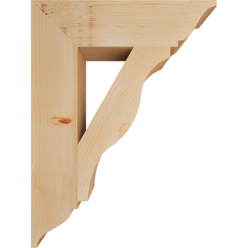 Support traditionnel Funston, H 32 po x l 5,5 po x P 24 po, Douglas, Lisse