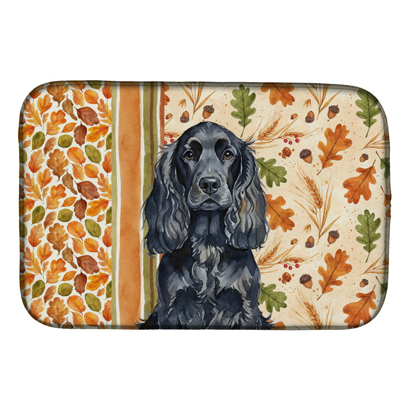 Tapis de vaisselle Black English Cocker Spaniel Heirloom