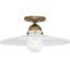 Rico Espinet Arial 1 - Light 16'' Simple Cone Semi Flush Mount-43127834