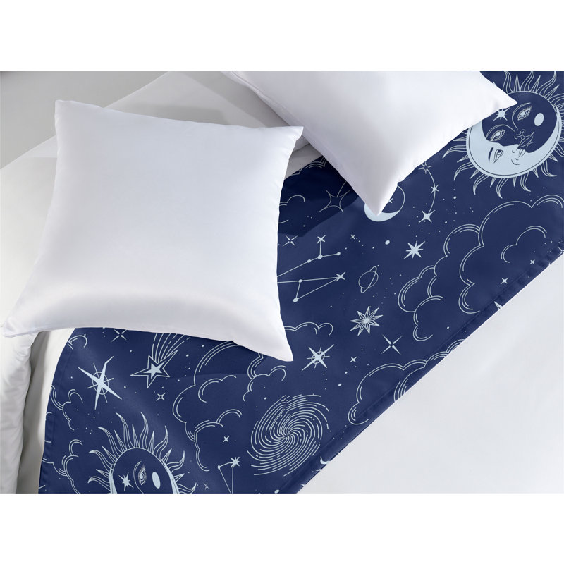 Foulard de lit Ambesonne Space, Grand lit