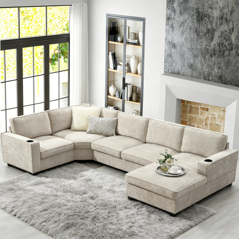Canapé modulaire 3 pièces Dinola