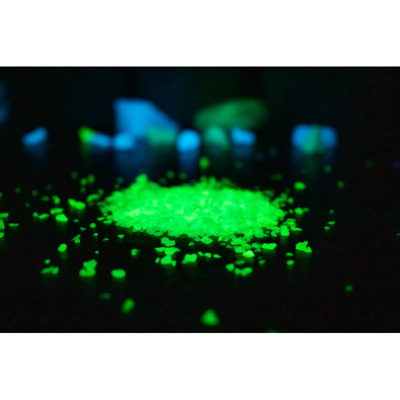 Tremplin Krisha Glow in the Dark Garden, Turquoise