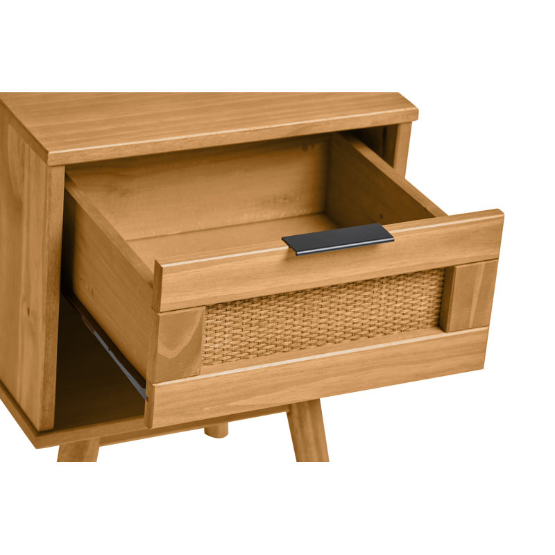 Broadview 40cm W Solid Wood Bedside Table