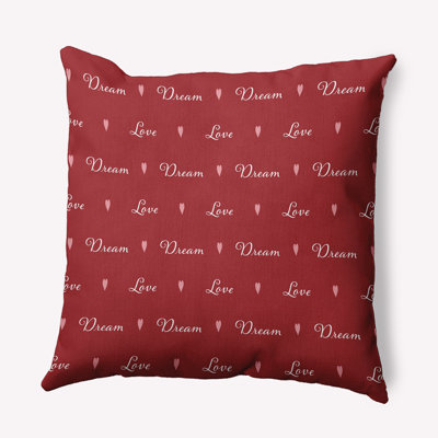 Polyester Indoor/Outdoor Throw Pillow