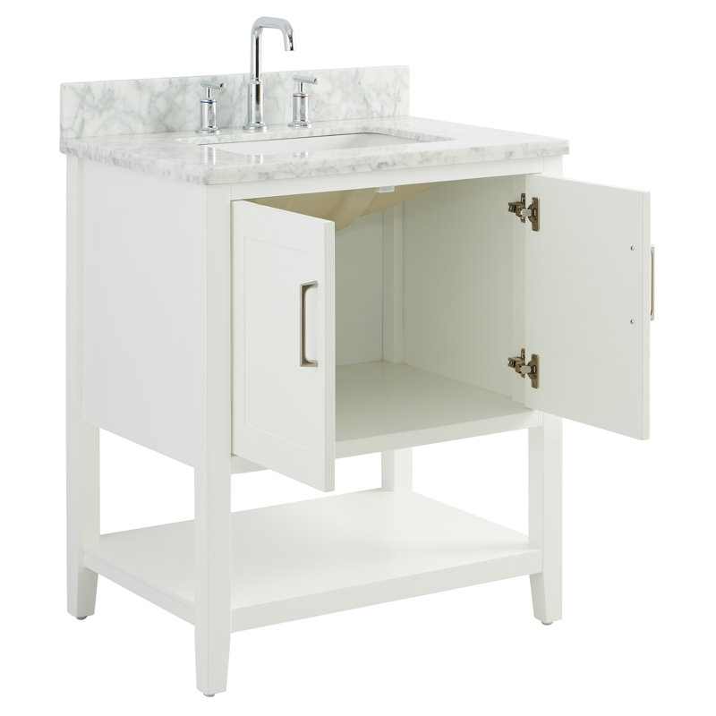 Meuble-lavabo Jegger, Blanc