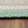 Waterbury Farmhouse Handmade Braided Green Area Rug