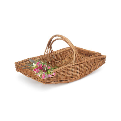 Highland Dunes Wicker Decorative Basket