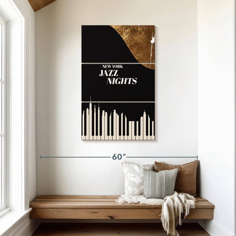 Abarca Jazz Nights, H 45 po x l 28 po