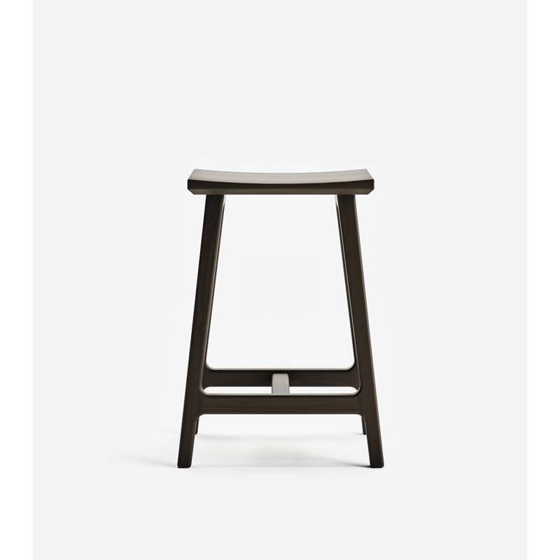 Coyotepe Saddle Stool, Coffee, Counter Stool (24" Seat Height)