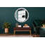 Huldar Glass Flat Wall Mirror