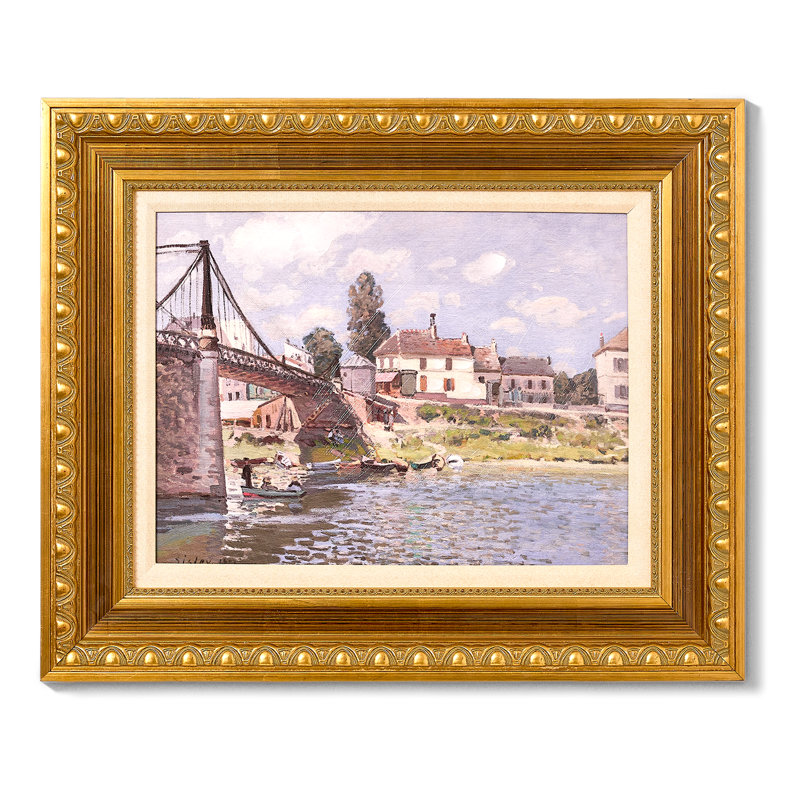 Reproduction encadrée sur bois