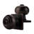 Privacy Door Knobs with Square Rosette, for Bed and Bath Keyless-102830861