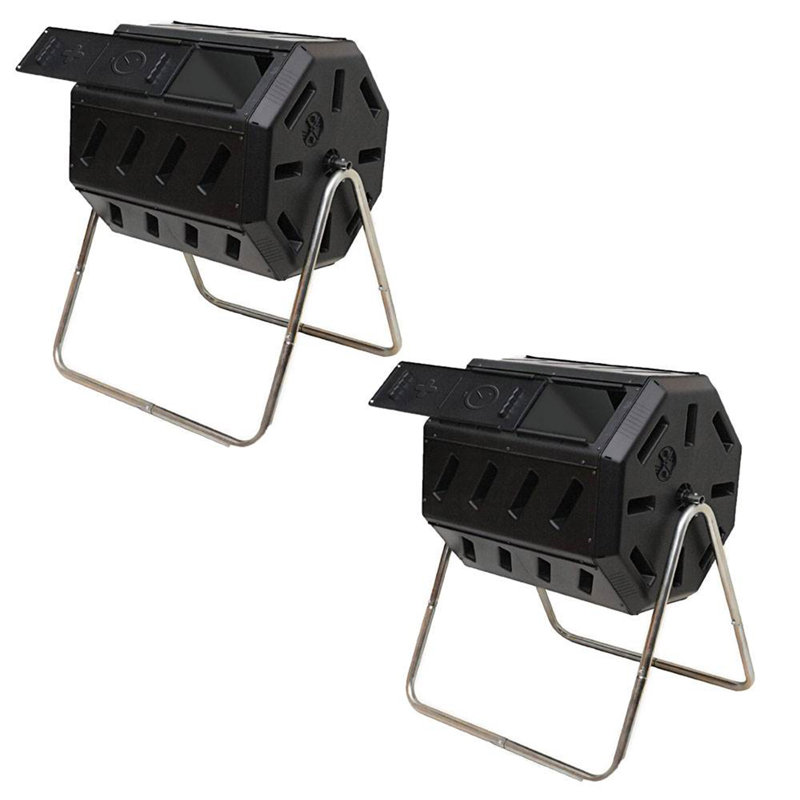 37 Gallons Plastic Outdoor with Latching Lid
