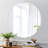 Modern Round Framed Wall Mounted Mirror-24520698-32223333