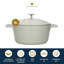 MasterClass Cast Aluminum Round Casserole-124594725-124594729