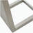 CAPE CORAL ALU C-SHAPED TABLE-1069194302