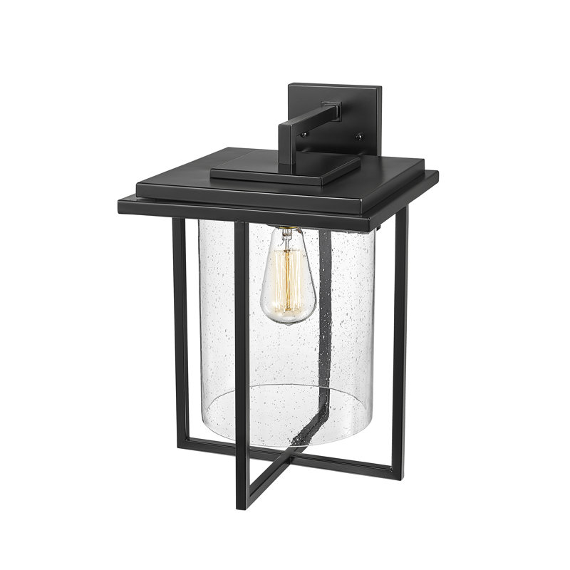 Aundreia 1 Light 17" Tall Outdoor Wall Sconce