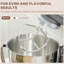 HOMCOM Electric Stand Mixer 4.5L Food Mixer with Dough Hook Whisk-116421540