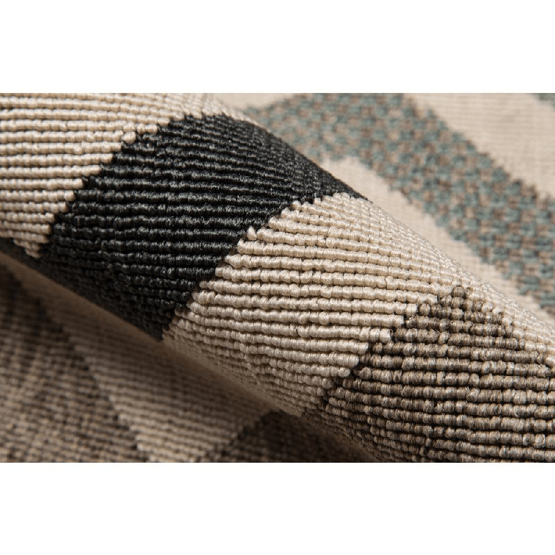 Irita Chevron Indoor / Outdoor Rug, Rectangle 5'3" x 7'6"