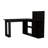 Masai Writing Computer Desk, Five Open Shelves-75264441