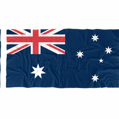 Aussie Pride Official Beach Towel 30 x 60 - Australian Flag Design