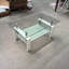 Table basse de salon en verre trempé transparent à 2 niveaux-1737493335