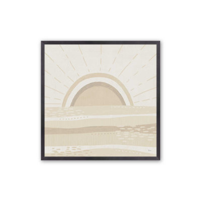 Sandy Sunrise Canvas Print