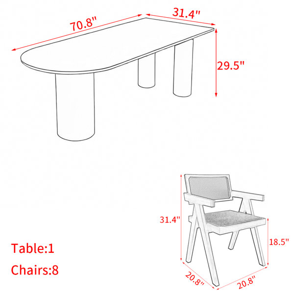 Dimensions du produit