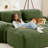 82'' L-Shaped Sofa In Softcorduroy Fabric Fabric Modular Design Multiple Combinations Curved Armrests No Assembly Required High-Resilience Sponge Suitable For Living Rooms Rest Areas Bedroom-110957271