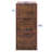 Hitchin 18" Wide 3 Drawer Modern Farmhouse Verticle Filing Cabinet