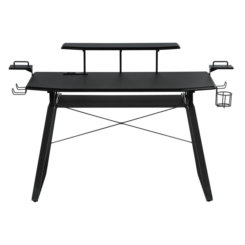 Kazuto Gaming Desk with Power Outlet