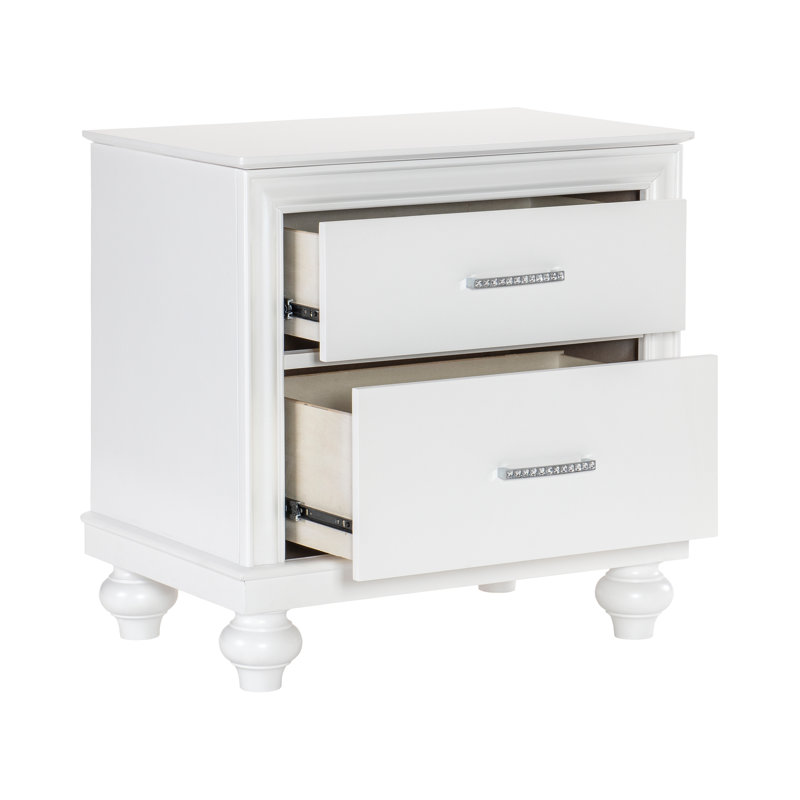 Table de chevet 2 tiroirs Barnsley